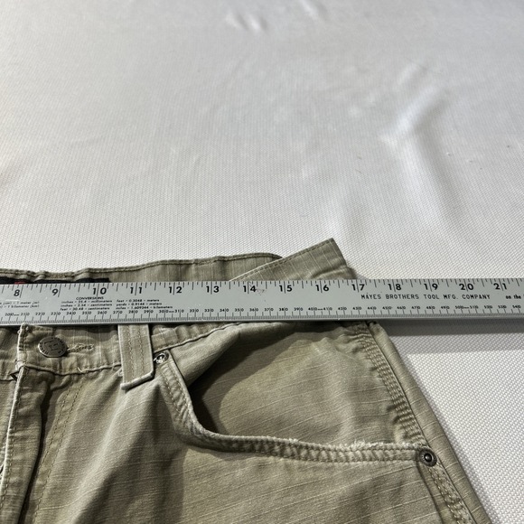 Wrangler Riggs Workwear Pants Mens 34x31 Olive Straight Ripstop Rugged Outdoor - Picture 5 of 11